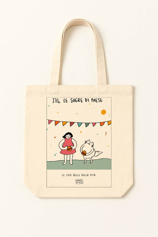 The beautiful things in life - 274. Town festivals - tote bag