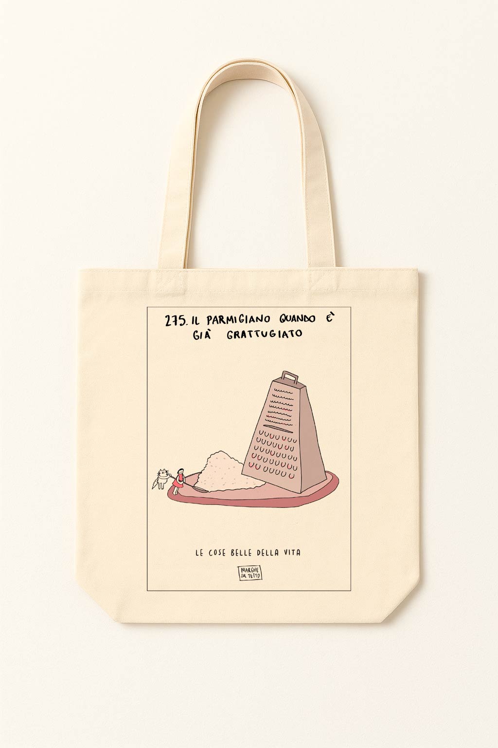 Le cose belle della vita - 275. Il parmigiano quando è già grattugiato - shopper