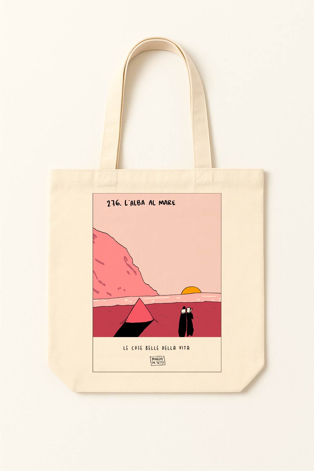 The beautiful things in life - 276. Dawn at the sea - tote bag