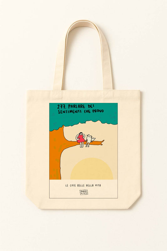 The beautiful things in life - 277. Talking about my feelings - tote bag