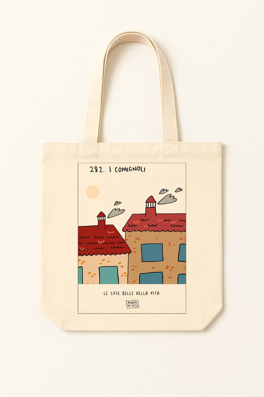 The beautiful things in life - 282. The chimneys - tote bag