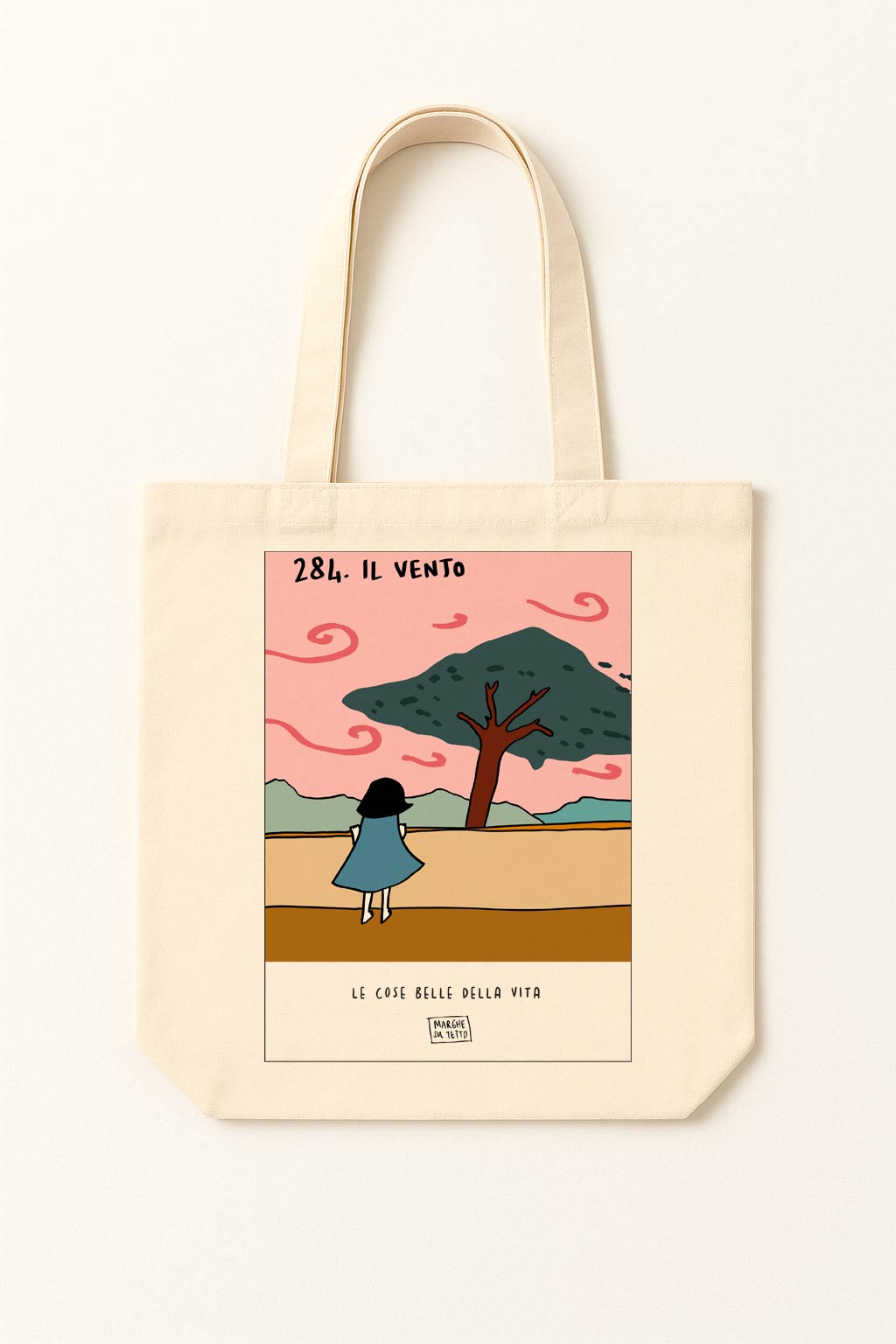 The beautiful things in life - 284. The wind - tote bag