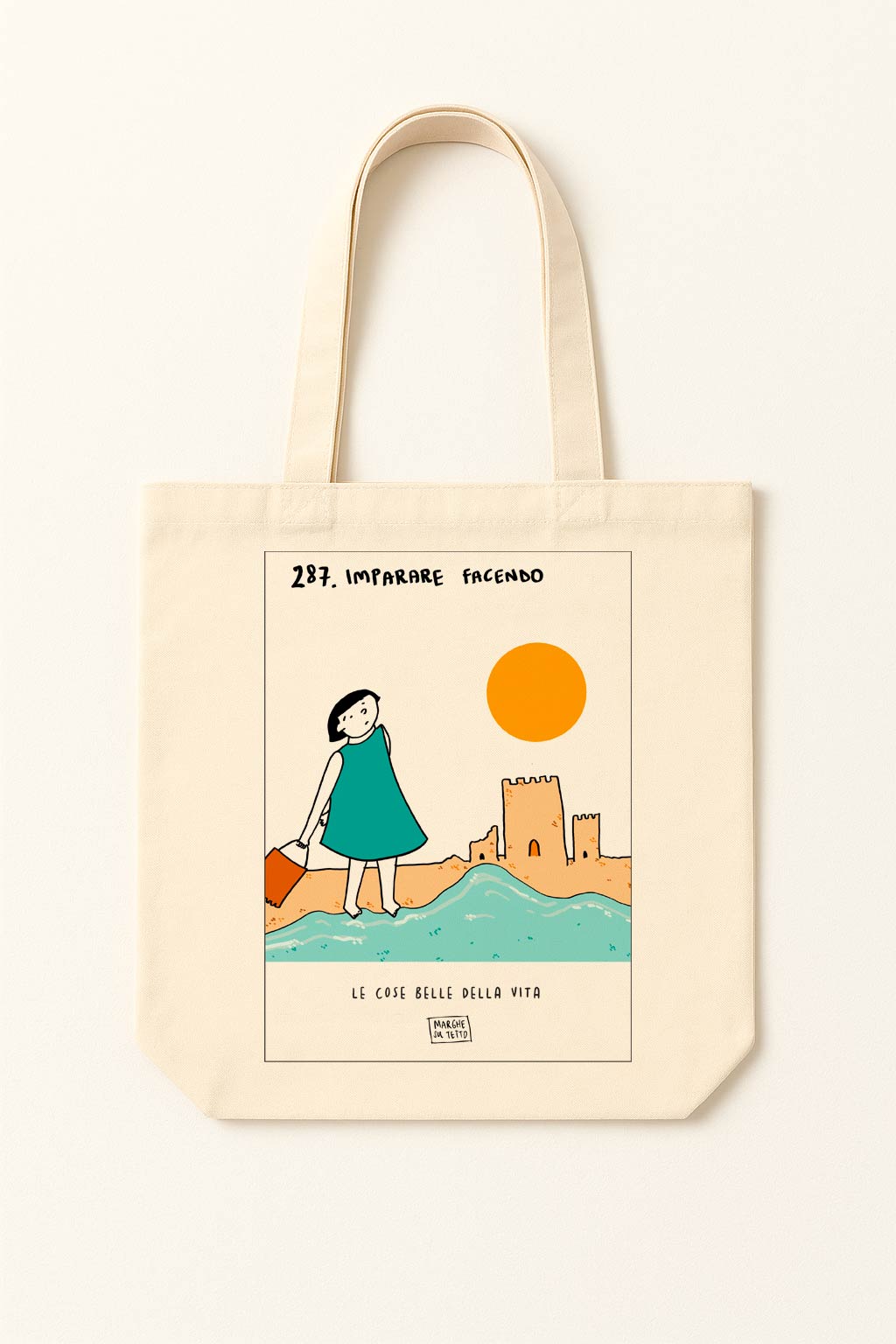 The beautiful things in life - 287. Learning by doing - tote bag