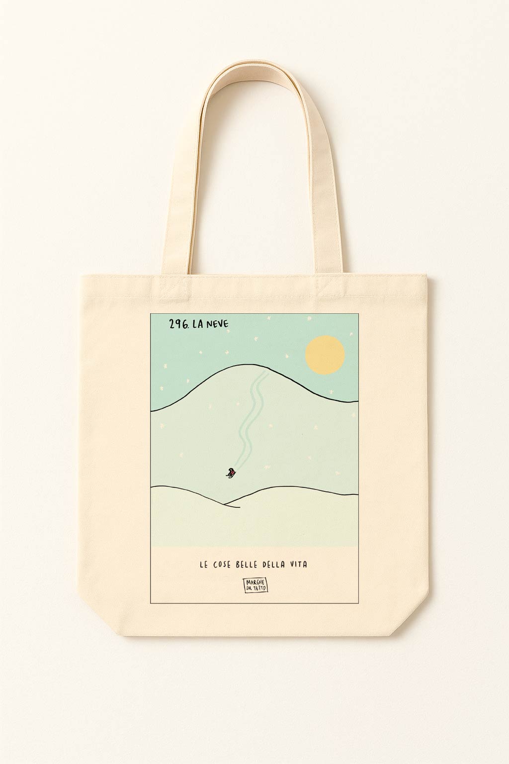 The beautiful things in life - 296. The snow - tote bag