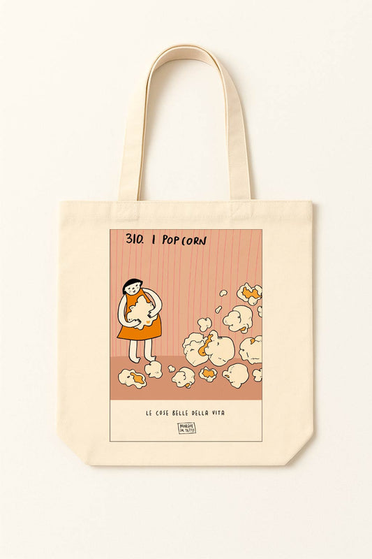 The beautiful things in life - 310. Popcorn - tote bag