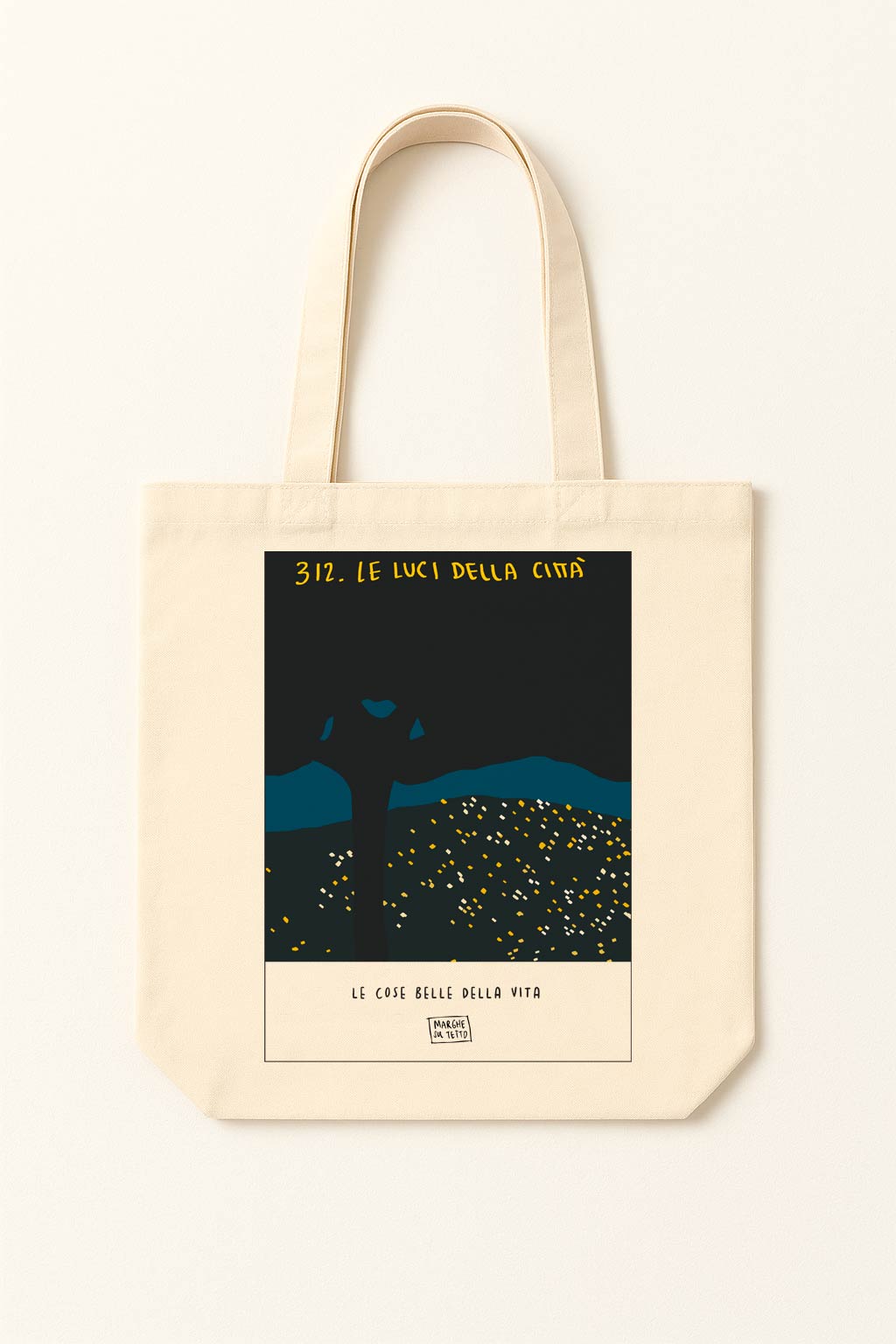 The beautiful things in life - 312. City lights - tote bag