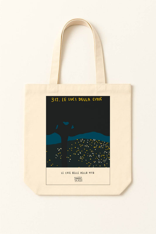 The beautiful things in life - 312. City lights - tote bag