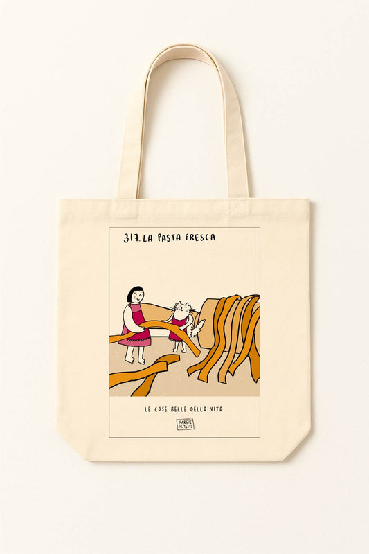 The beautiful things in life - 317. Fresh pasta - tote bag