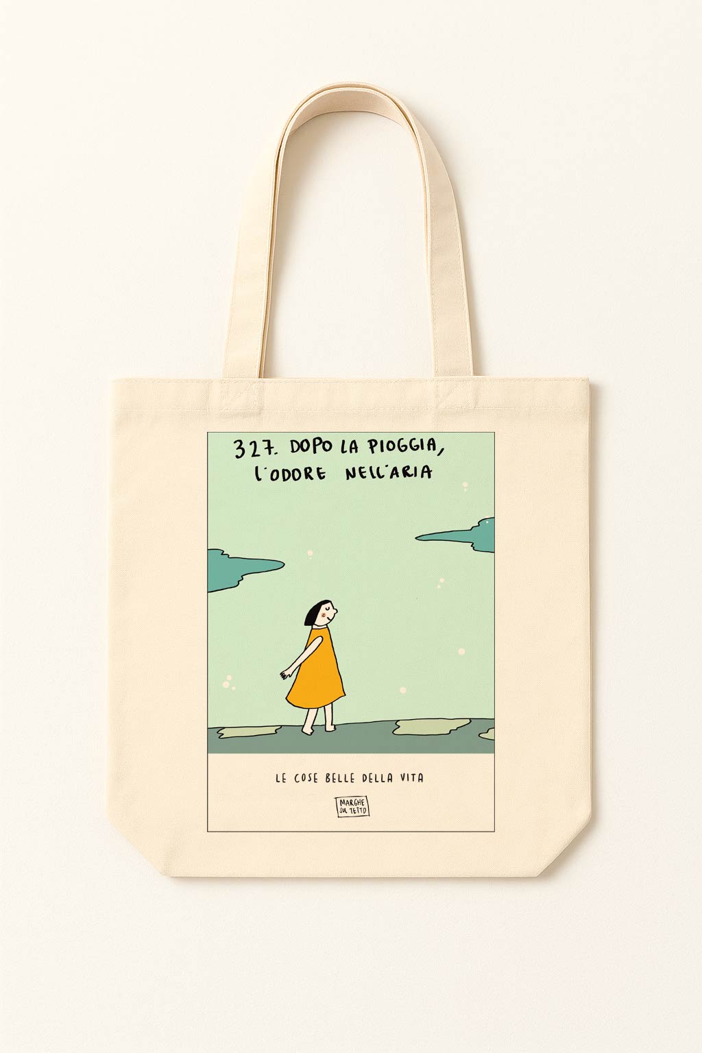 The beautiful things in life - 327. After the rain, the scent in the air - tote bag