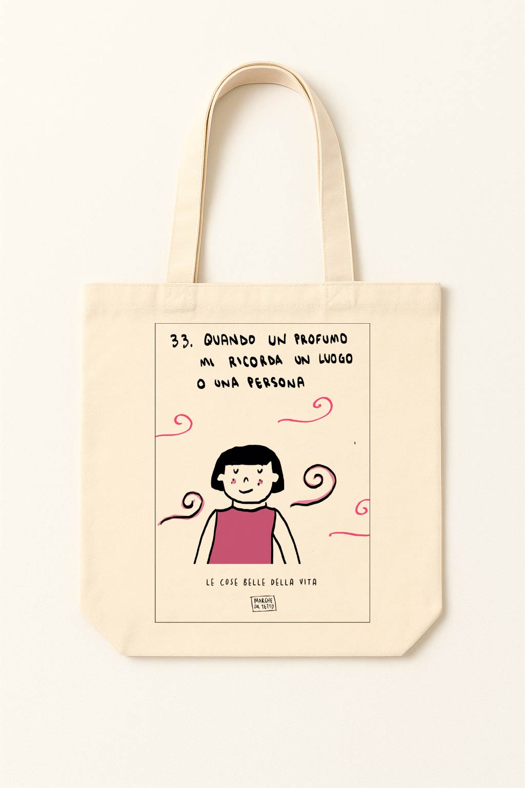 The beautiful things in life - 33. When a scent reminds me of a place or a person - tote bag