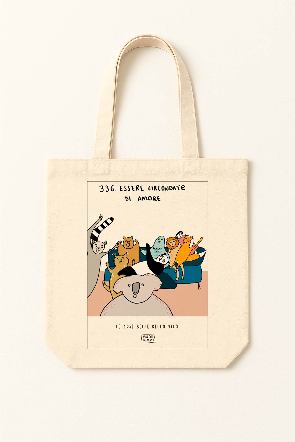 The beautiful things in life - 336. Being surrounded by love - tote bag