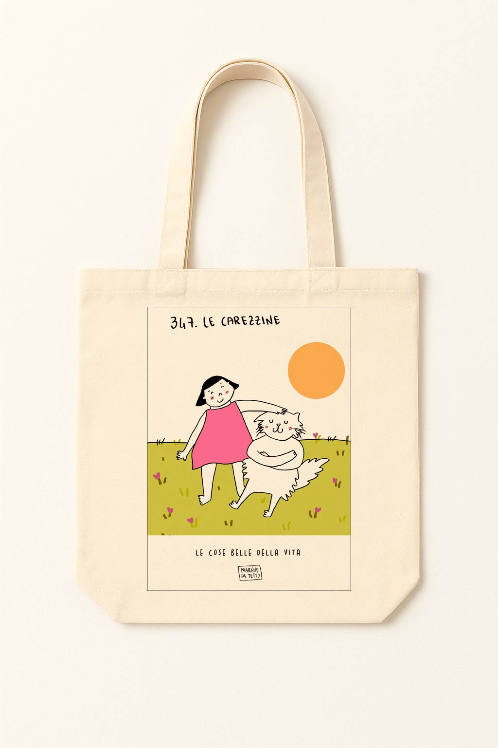 The beautiful things in life - 347. The caresses - tote bag