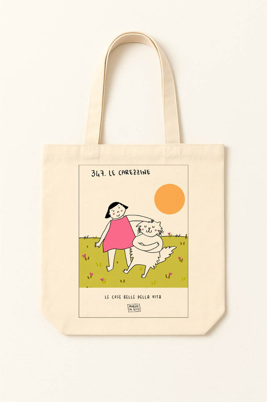The beautiful things in life - 347. The caresses - tote bag