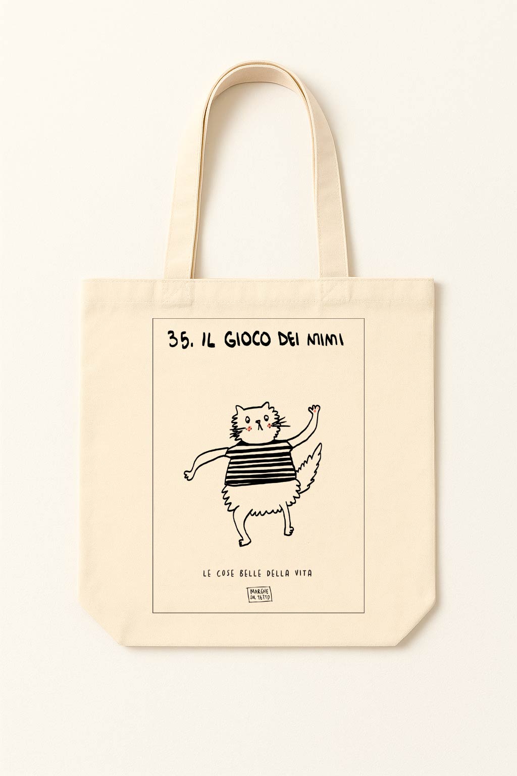 The beautiful things in life - 35. The game of mimes - tote bag