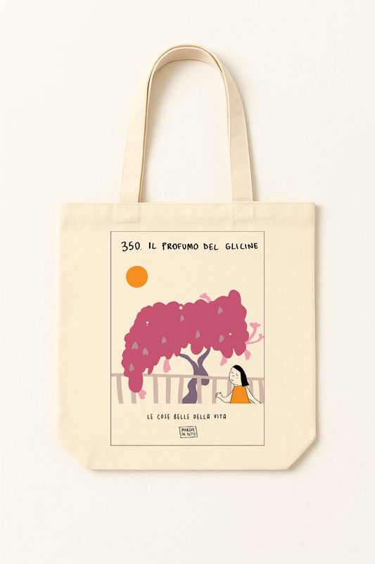 Le cose belle della vita - 350. Il prfumo del glicine - shopper