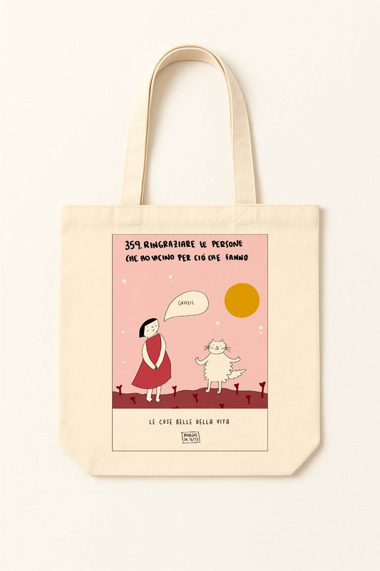 Le cose belle della vita - 359. Ringraziare le persone che ho vicino per ciò che fanno - shopper