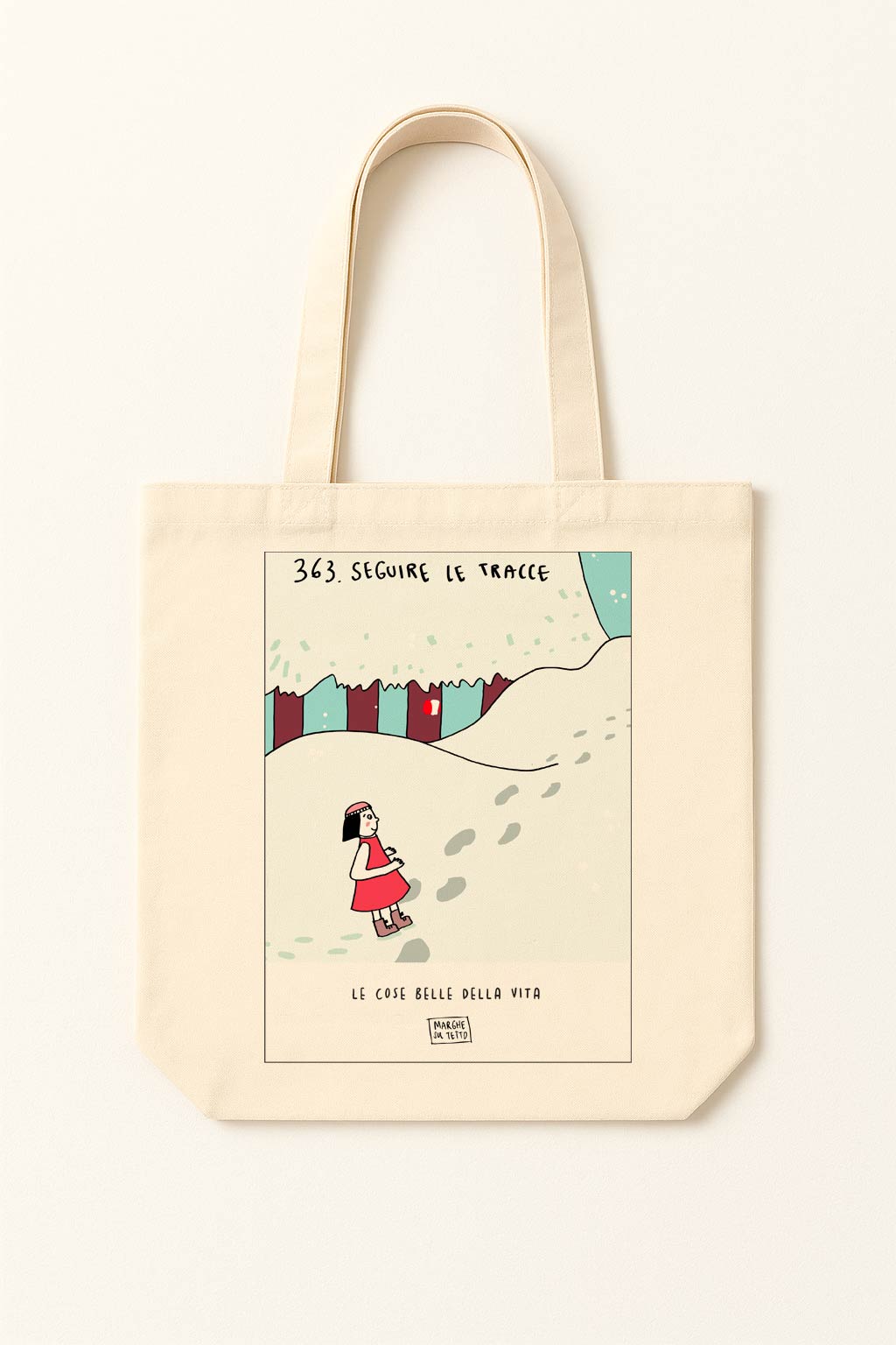 The beautiful things in life - 363. Follow the tracks - tote bag