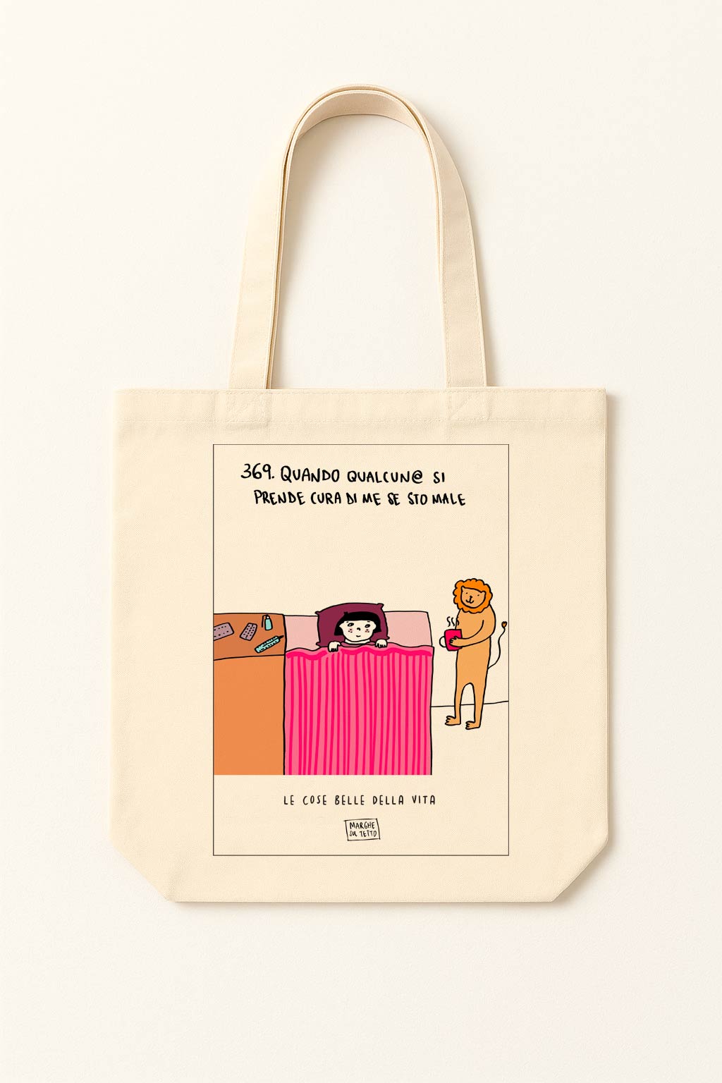The beautiful things in life - 369. When someone takes care of me when I'm sick - tote bag