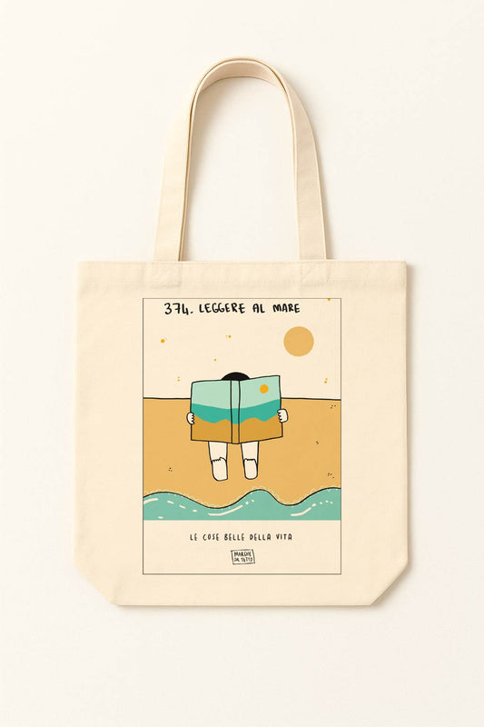 Le cose belle della vita - 374. Leggere al mare - shopper