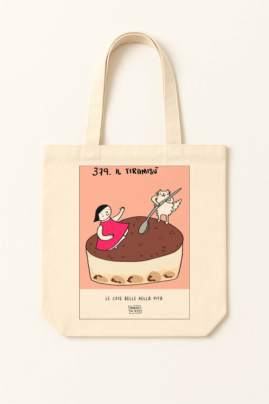 The beautiful things in life - 379. Tiramisu - tote bag