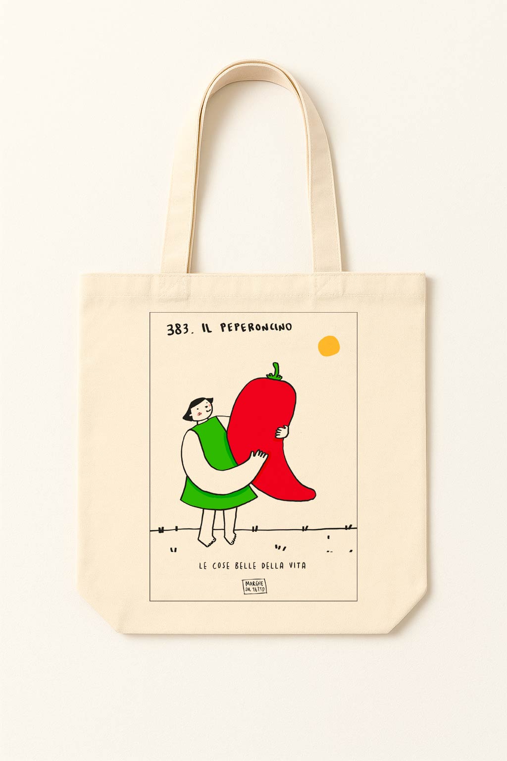 The beautiful things in life - 383. Chili pepper - tote bag