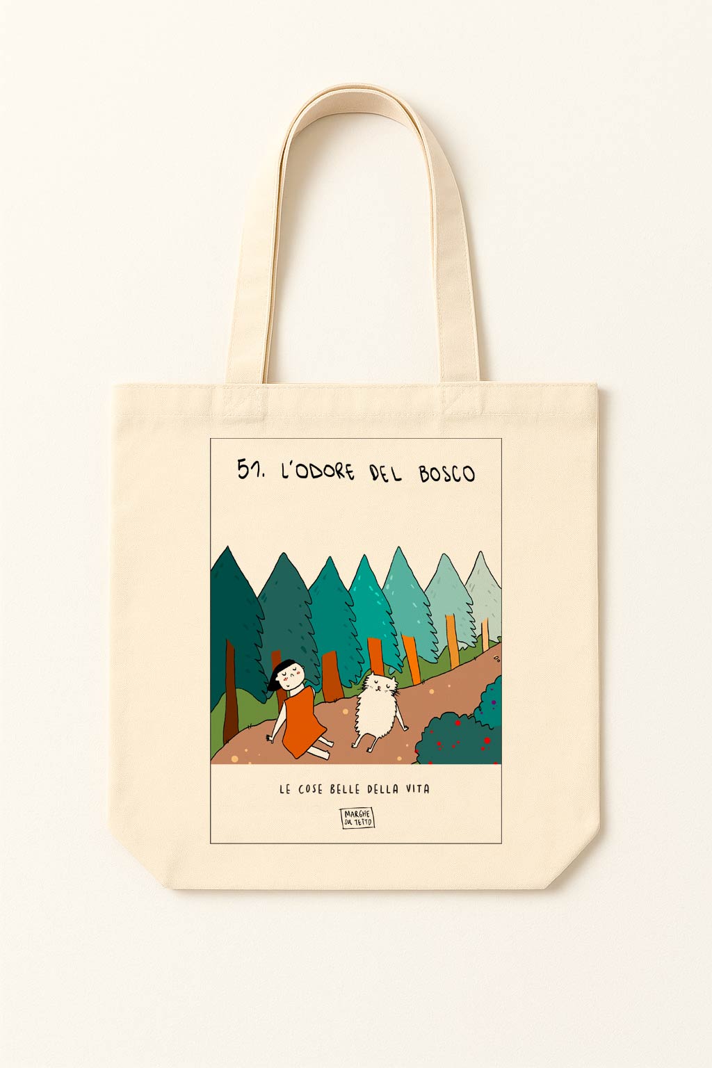 The beautiful things in life - 51. The scent of the forest - tote bag