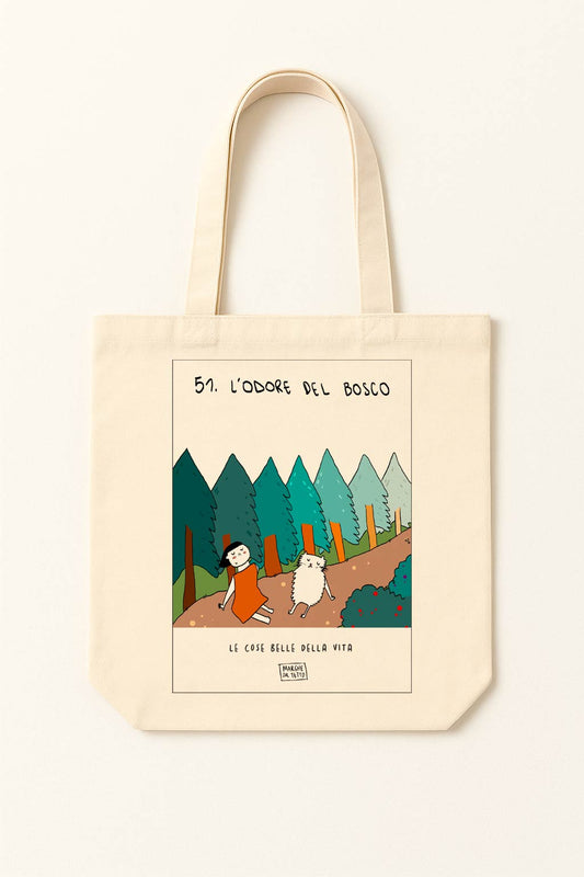 The beautiful things in life - 51. The scent of the forest - tote bag