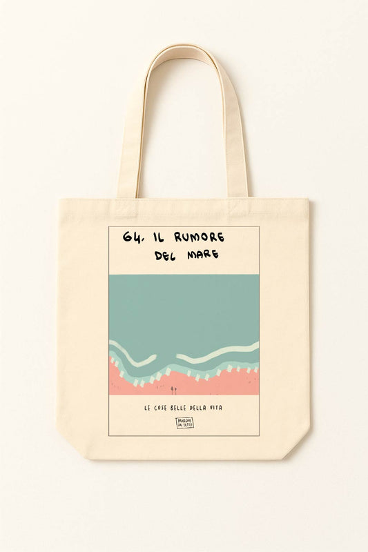 The beautiful things in life - 64. The sound of the sea - tote bag