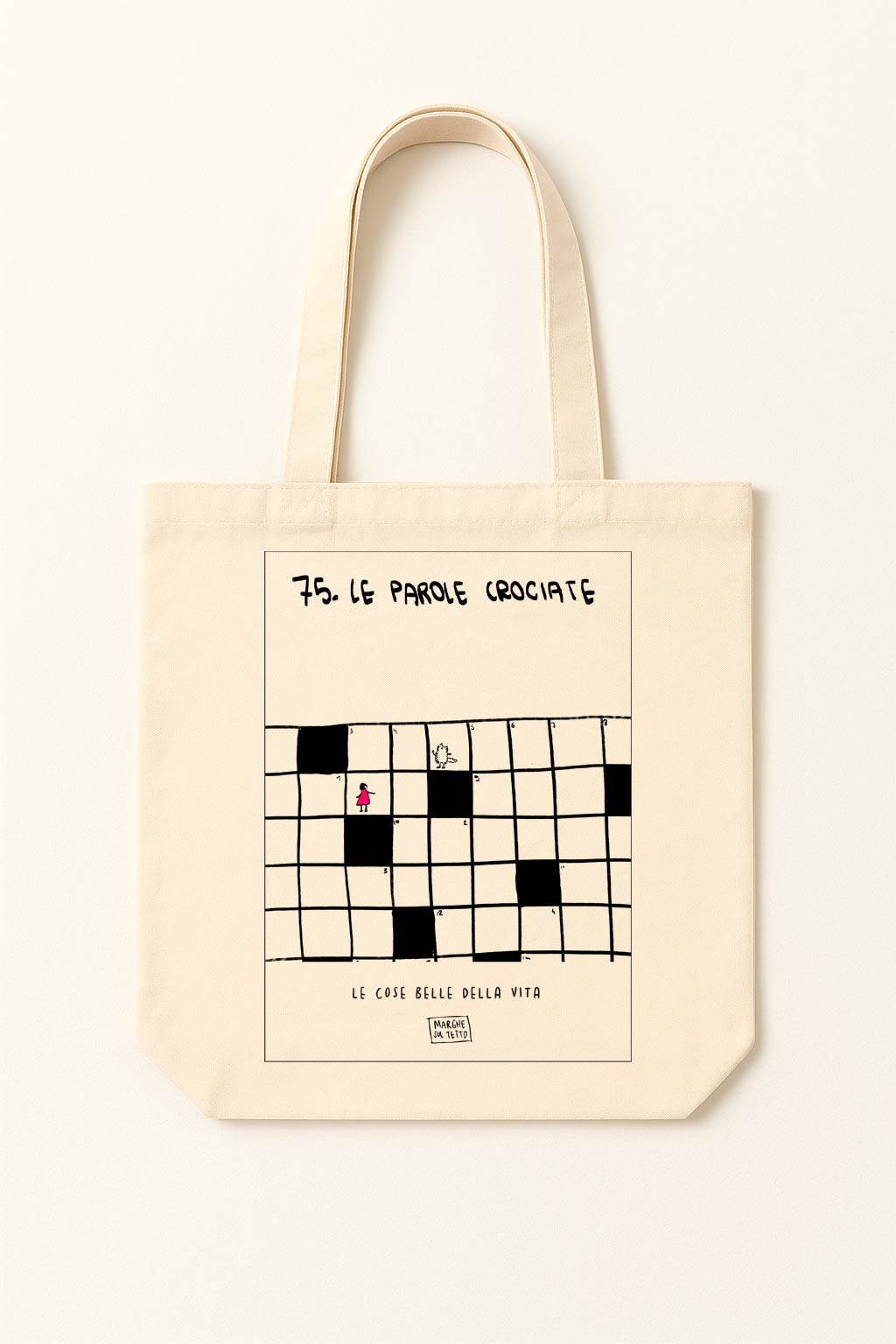 The beautiful things in life - 75. Crossword puzzles - tote bag