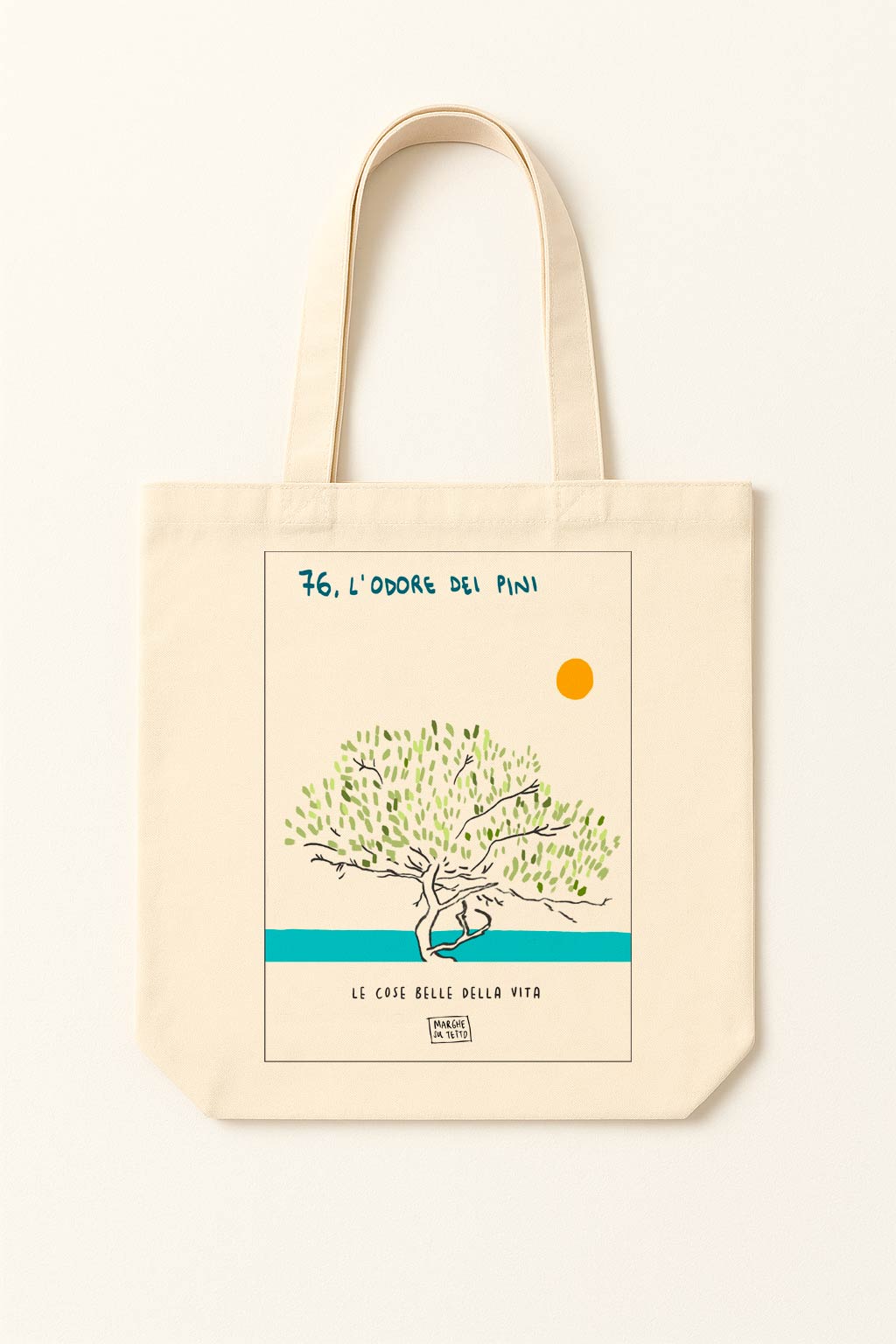 The beautiful things in life - 76. The scent of pine trees - tote bag