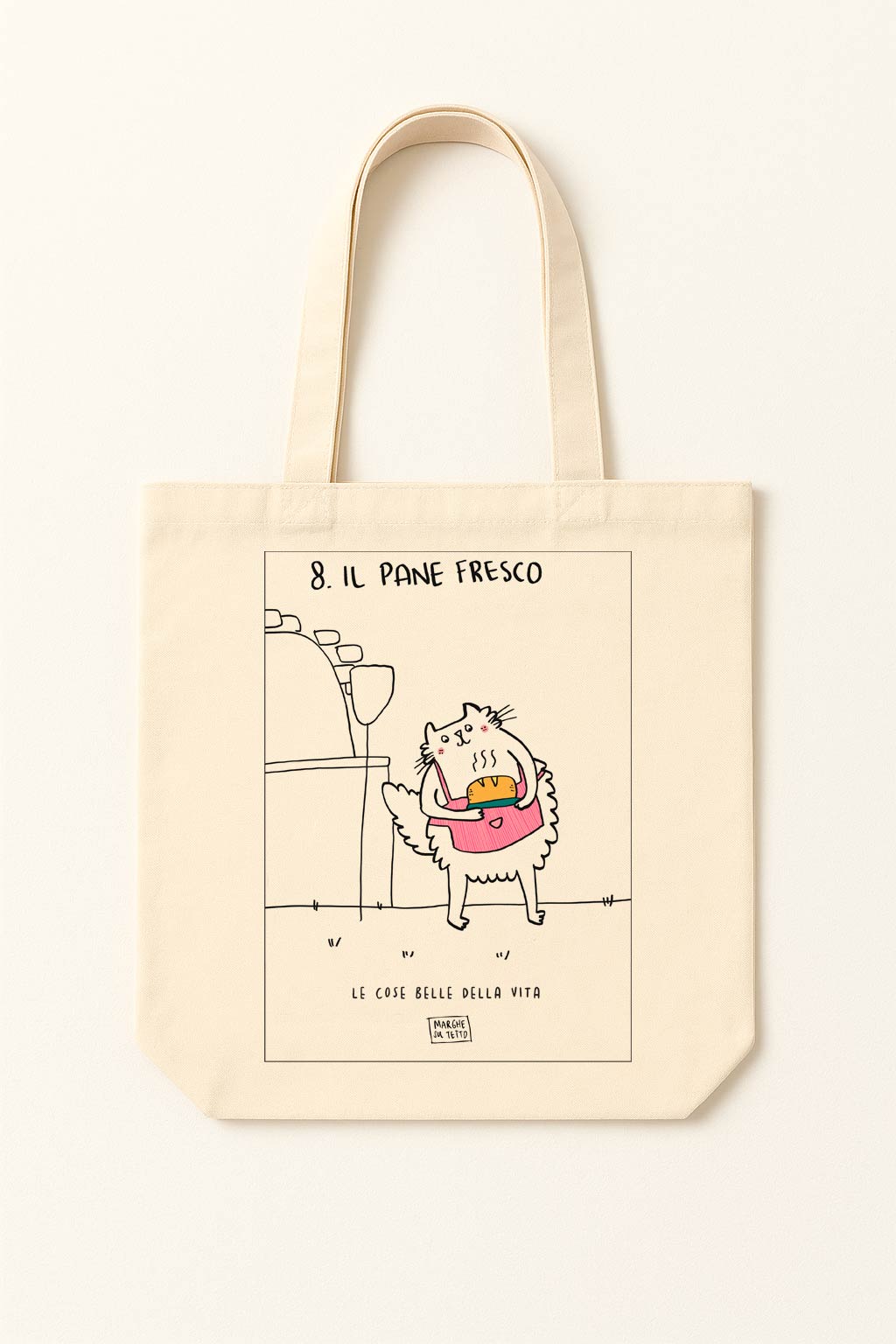 The beautiful things in life - 8. Fresh bread - tote bag