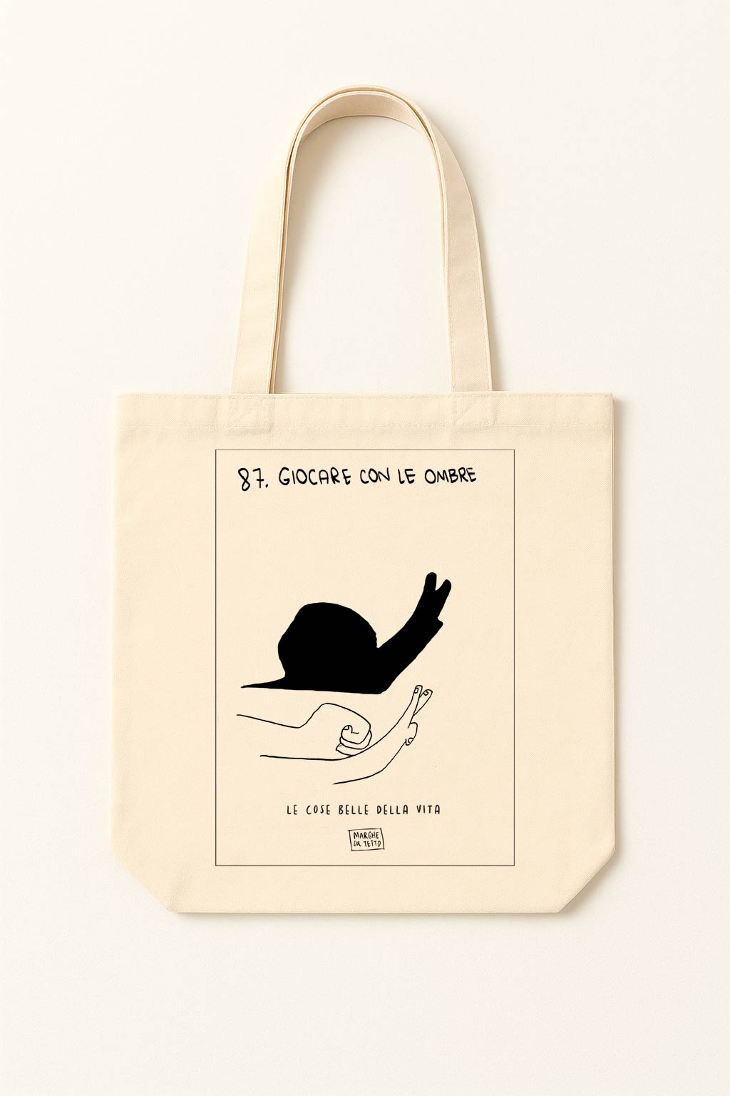The beautiful things in life - 87. Playing with shadows - tote bag
