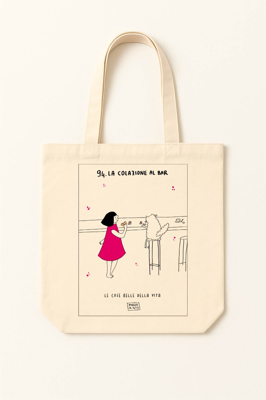 The beautiful things in life - 94. Breakfast at the bar - tote bag