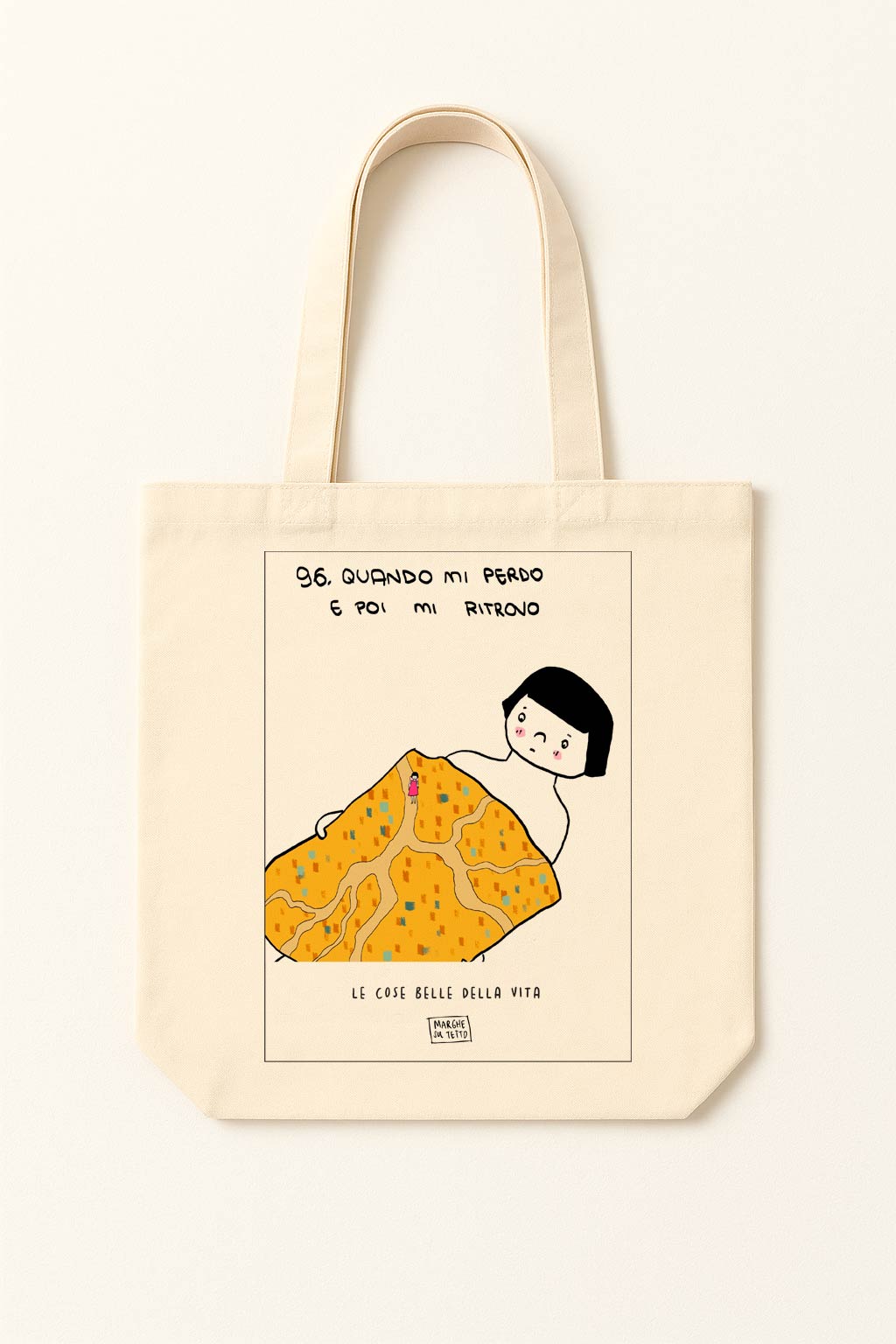 The beautiful things in life - 96. When I lose myself and then find myself again - tote bag