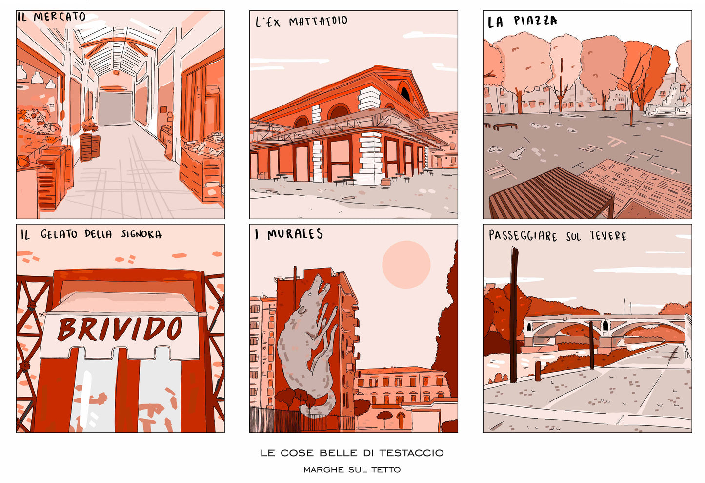 Poster - Le cose belle di Testaccio