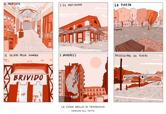 Poster - Le cose belle di Testaccio